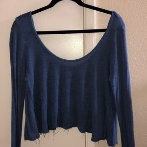 Cropped Hollister long sleeve!